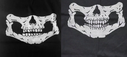 Баф с черепом маска skull из лавсана, Черный (7111942013) фото от покупателей 1