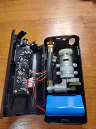 Портативный автокомпрессор аккумуляторный Royalstar RSD-CZX11D, черный фото от покупателей 1