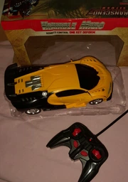 Машинка трансформер на пульті управління, Lamborghini Robot Car, червоний, дитяча машинка на радіокеруванні фото від покупців 1