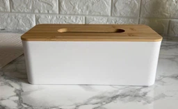 Органайзер для серветок МВМ MY HOME Scandinavia Білий/дерево (FH-42 WHITE/WOOD) фото від покупців 5