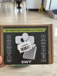 Веб-камера SWT C217 FullHD 1080P (1920х1080) микрофон с шумоподавлением и шторка на объектив Black