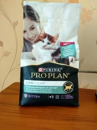 Сухий корм для кошенят Purina Pro Plan LiveClear Kitten Turkey з індичкою 1.4 кг фото від покупців 4