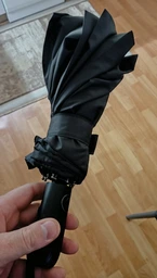 Зонт автомат Parachase №3260 унисекс (мужской, женский) на 12 спиц, прямая ручка, Бордовый