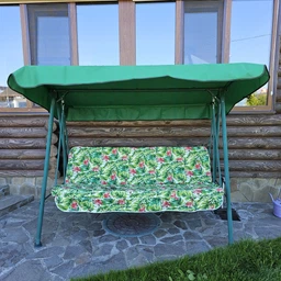 Тент (дах) для гойдалки eGarden 120x200 бежевий