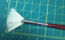 Кисть щетина веерная Kolos Bristle 6007 № 2 длинная ручка (4260070002)