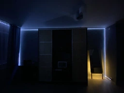 Светодиодная LED лента RGB 15 метров, SMD 3535, 24 В, Bluetooth, пульт и блок питания (SD103BB) фото от покупателей 19