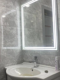 Зеркало с LED подсветкой L SR DECOR DUO (550х700)