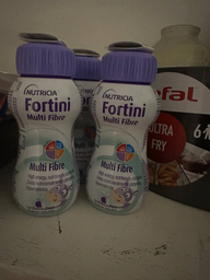 Ентеральне харчування Nutricia Fortini Фортіні з харчовими волокнами з нейтральним смаком для спеціальних медичних цілей для дітей від 1 року 200 мл (8716900550034) фото від покупців 2