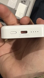 Павербанк Remax RPP-65 / 10000 мАг / до 20 Вт / USB-C + MagSafe / PD+QC / Білий фото від покупців 1