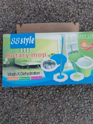 Набір для прибирання турбо швабра та відро з віджимом Spin MOP 360 (31901IM467) фото від покупців 12