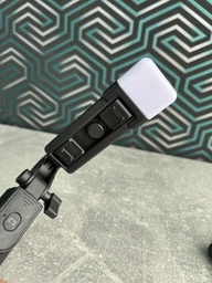 Штатив для телефону селфі-палка трипод 3 в 1 Bluetooth з пультом та LED підсвіткою U&P Чорний фото від покупців 3