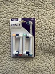 Насадки 4 шт для Oral B сменные EB20-X средней жесткости для электрощетки орал би фото от покупателей 5