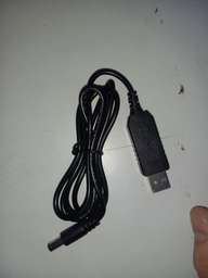 Кабель для роутера від USB 5V на DC 9V або 12V (перемикач) | "Wi-Fi без світла" від Повербанка (і для для інших пристроїв з живленням DC, 5.5x2.1mm / 3.5x1.35mm) | адаптер/перехідник фото від покупців 19