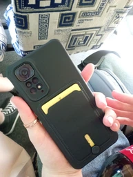 Чохол OtterBox Colorfull з кишенею для карток Pocket Card для Xiaomi Redmi Note 11 (Global) / Redmi Note 11S 4G Black фото від покупців 1
