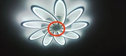 Люстра світлодіодна стельова LUMINARIA LORENA 150W 9R 810/50 APP WHITE 220V IP20, LED світильник з пультом ДУ