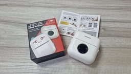 Детская портативная игрушка термопринтер JETIX Mini Printer для печати со смартфона без заправки чернил