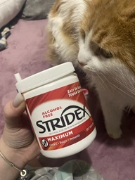Саліцилові диски проти акне Stridex Single-Step Acne Control Maximum Alcohol Free 90 шт. фото від покупців 1