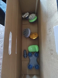 Ручной вибрационный массажер для тела Maxtop Magic Massager 8 насадок