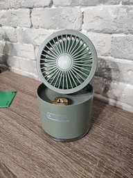 Вентилятор с увлажнением аккумуляторный RZTK Multi Fan White