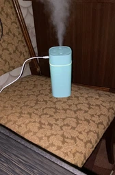 Зволожувач повітря Zhencai Humidifier SD08 з подвійною насадкою зелений фото від покупців 4