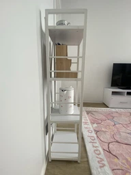 Етажерка 4/34 Ferrum-decor Серії Конект 120x34x28 білий ДСП Біле 16мм (XK00241) фото від покупців 2
