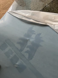 Захисний килимок пікладка 125х80см (0.5 мм) прозорий матовий фото від покупців 3