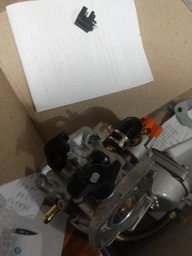 Карбюратор VJ Parts генератора 168F/170F 2,0-3,0 kWt + газовий редуктор., арт. gen283 фото від покупців 2