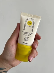 Сонцезахисний крем для обличчя SPF 50+ Hillary VitaSun Daily Defense Cream, 40 мл фото від покупців 4
