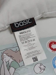 Подушка Sonex Basic Priceless Стеганая Антиаллергенная 50x70 см (SO102465) (2000015806428) фото от покупателей 4
