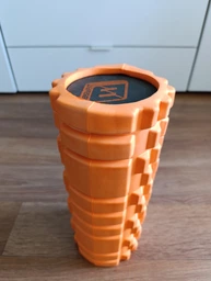 Массажный ролик EasyFit Solid Roller v.1.1s 33 см оранжевый фото от покупателей 5