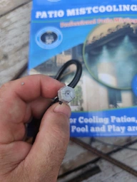 Туманообразователь распылитель для беседок и сада Patio Mistcooling, система распылитель с 10-метровой системой трубок