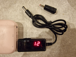 Кабель для роутера від USB 5V на DC 9V або 12V (перемикач) | "Wi-Fi без світла" від Повербанка (і для для інших пристроїв з живленням DC, 5.5x2.1mm / 3.5x1.35mm) | адаптер/перехідник фото від покупців 6