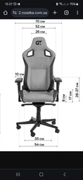Крісло ігрове GT Racer X-8005 Dark Gray фото от покупателей 11
