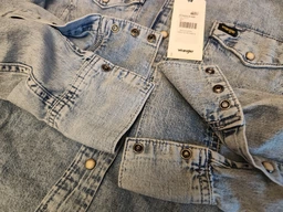 Рубашка джинсовая Wrangler 27MW Regular Fit (W5MSLW922) Голубой M-00 фото от покупателей 1