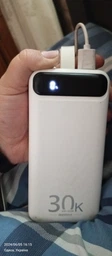 Портативний зарядний пристрій Power Bank Remax RPP-522 Bole 30000 mAh Білий Акумулятор Li-Pol фото від покупців 3