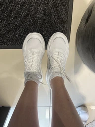 Жіночі кросівки Skechers 117354 WHT 39 (US 9) 26 см Білі фото от покупателей 16