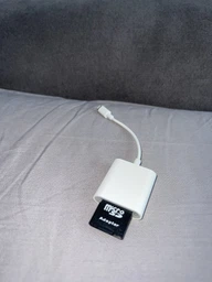 Перехідник Lightning Apple iPad Lightning to SD Card Camera Reader фото від покупців 2