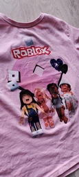 Подростковая футболка для девочки Спиногрыз Roblox девушки сердечки №10-00286 140 см Розовая (ROZ6501040809) фото от покупателей 2