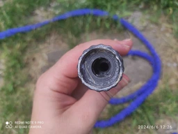 Садовый шланг поливочный растягивающийся с пистолетом 74 м зеленый (1000305682)