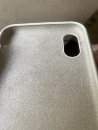 Чехол-накладка Silicone case для IPhone X/Xs Black чёрный фото от покупателей 4