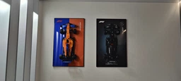 Арт Тримач Рамка на Стіну 80x50 см. для Фірмового Конструктора Technic McLaren Formula 1 F1 (42141) / Гоночний автомобіль / Type-B фото від покупців 1