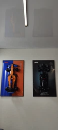 Арт Тримач Рамка на Стіну 80x50 см. для Фірмового Конструктора Technic McLaren Formula 1 F1 (42141) / Гоночний автомобіль / Type-B