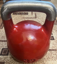 Гиря спортивна професійна UASTRONG - 26 кг. (зелена) фото от покупателей 17