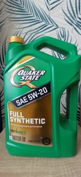 Синтетична моторна олива Quaker State 0W-20 State Full Synthetic 0.946 л (550046176) фото від покупців 4