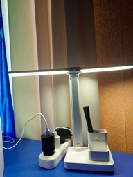 Настільна лампа світлодіодна Mealux DL-17 LED акумуляторна 18650 1200mAh 5V 730Lx 5W