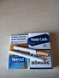 Блок Сигарет West Blue Up x 10 пачек (4030600252796)
