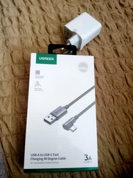 Кабель UGREEN US284 USB AM - Type-C Angled 1м (50941) фото від покупців 6