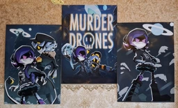 Плакат постер CupKit "Дроны убийцы / Murder Drones" №27 А3 42х29,7 см