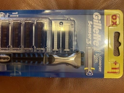 Станок для бритья мужской (Бритва) Gillette Sensor 3 с 6 сменными картриджами (7702018550807) фото от покупателей 1