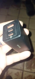 Блок питания Быстрая зарядка Сетевое зарядное устройство Baseus GaN5 Pro 65W (2 Type-С+USB ) + Кабель Type-C to Type-C 100W 1m для iPhone iPad Samsung Lenovo Xiaomi Macbook White фото от покупателей 3
